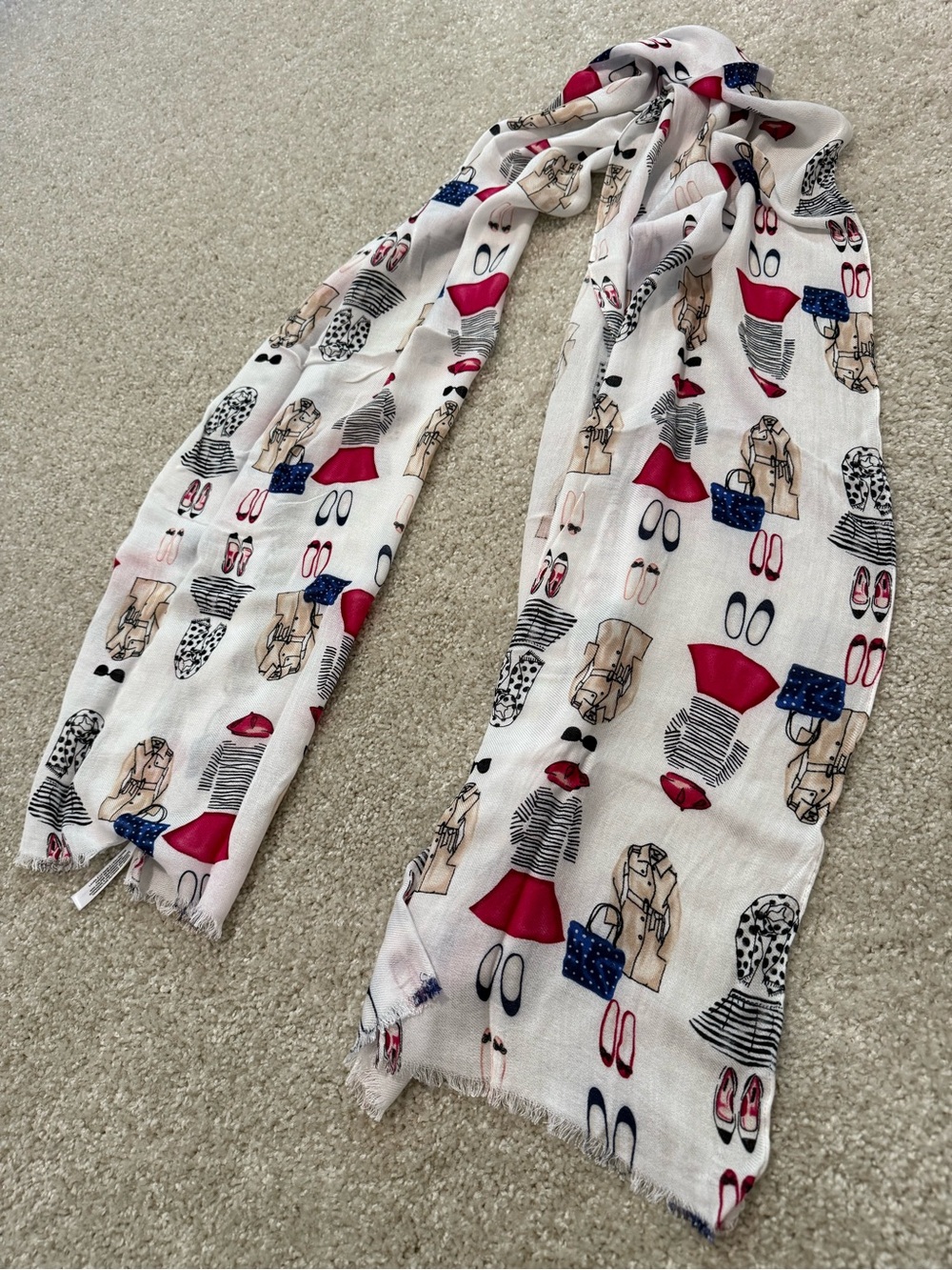 Talbots Women’s Outfit Theme Soft Scarf NWOT